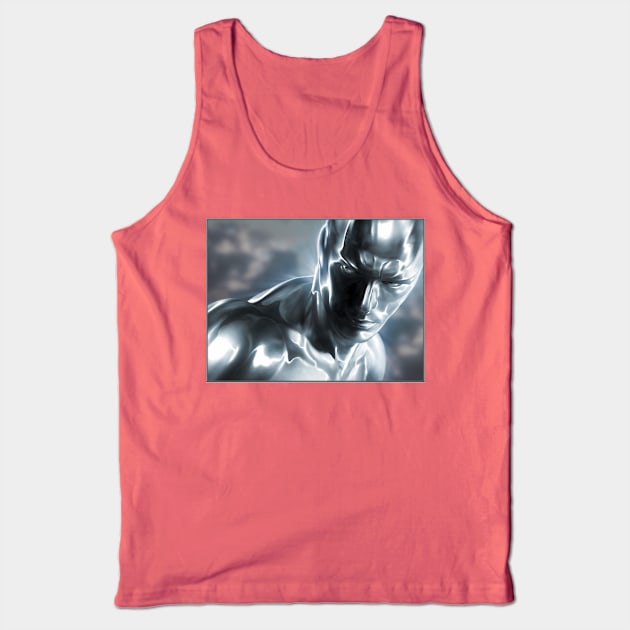 SpaceSurfin' Tank Top by SciFi_Kaiju_Guy